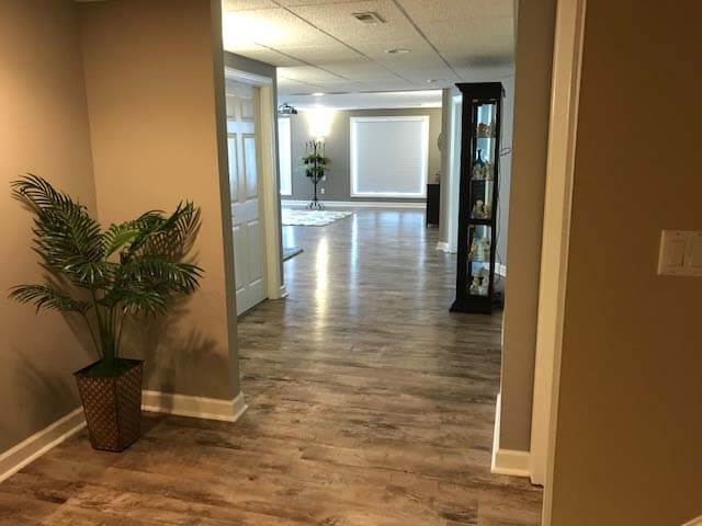 Beautiful Basement Flooring