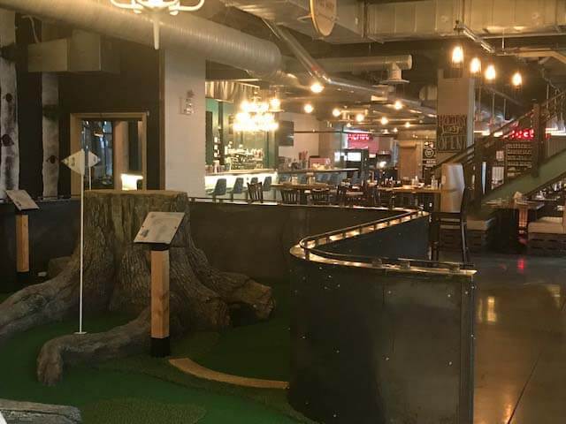 Mini Golf at Social Club